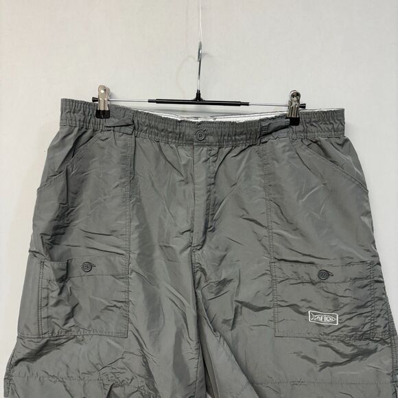 AFTCO Men The Original Fishing Shorts Size 42 Cargo Outdoor Gray C053 -16 - Picture 11 of 16